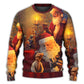 Christmas Santa Spirit Of Christmas Art – Sweater - Ugly Christmas Sweater