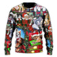 Cat Christmas Tree Merry Xmas – Sweater - Ugly Christmas Sweater