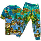 Christmas The Magical Night - Pajamas Short Sleeve - Owls Matrix LTD