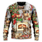 Christmas Dog Lover Merry Xmas Style – Sweater - Ugly Christmas Sweater