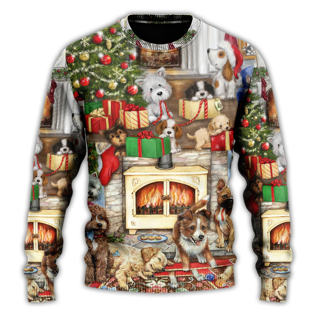 Christmas Dog Lover Merry Xmas Style – Sweater - Ugly Christmas Sweater