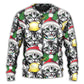 Christmas Meowy Xmas Cat Lover – Sweater - Ugly Christmas Sweater