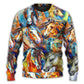 Colorful Horse Face Cool Art – Sweater - Ugly Christmas Sweater