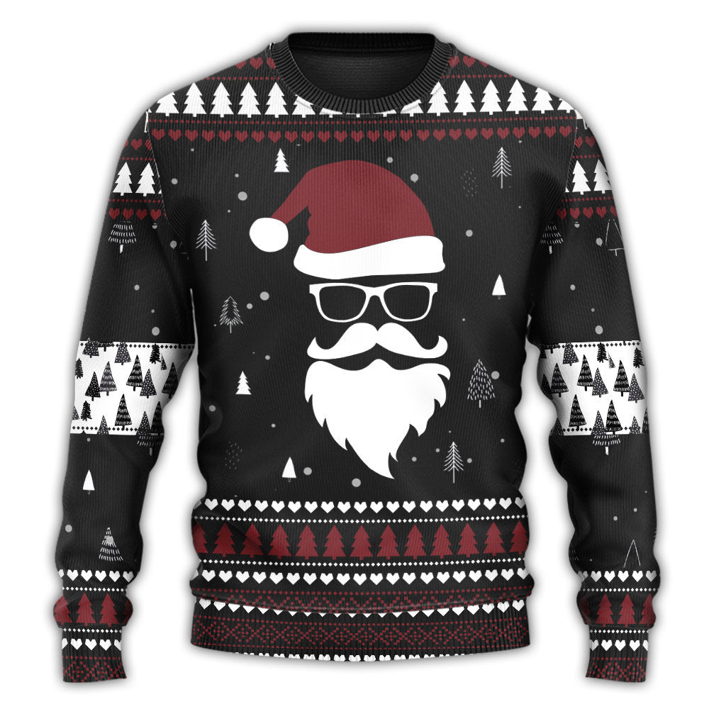 Christmas Santa Up On The Rooftop – Sweater - Ugly Christmas Sweater