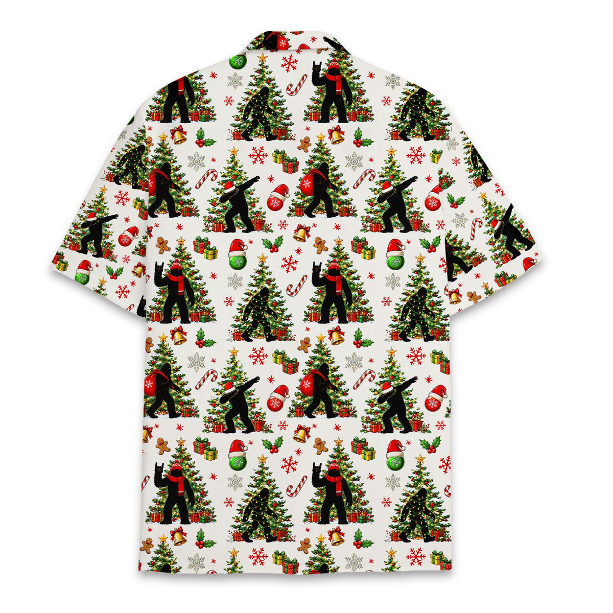 Floral Bigfoot Sasquatch Summer Beach – Hawaiian Shirt