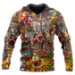 Santa Holiday Season Of Joy - 3D Hoodie