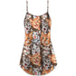 Cute Funny Cat Happy Life – Women's Summer Sleeveless V-Neck Camisole Dress