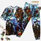 Christmas Stay Cool Santa Claus - Pajamas Short Sleeve - Owls Matrix LTD