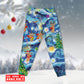 Christmas Dancing Reindeers Happy - Pajamas Long Sleeve - Owls Matrix LTD