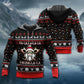 Viking Valhalla White Red - 3D Hoodie