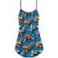 Koi Fish Swimming Pond – Women's Summer Sleeveless V-Neck Camisole Dress