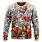 Merry Holly Jolly Christmas Quote – Sweater - Ugly Christmas Sweater