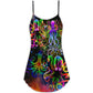 Octopus And Jellyfish Sea Life – Women's Summer Sleeveless V-Neck Camisole Dress
