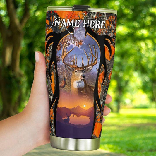 Hunting Love Deer 20 Oz Tumbler For Reusable Drinkware Gifts And Daily Beverage Moments