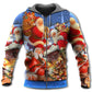 Up On Rooftop Santa Art - 3D Hoodie