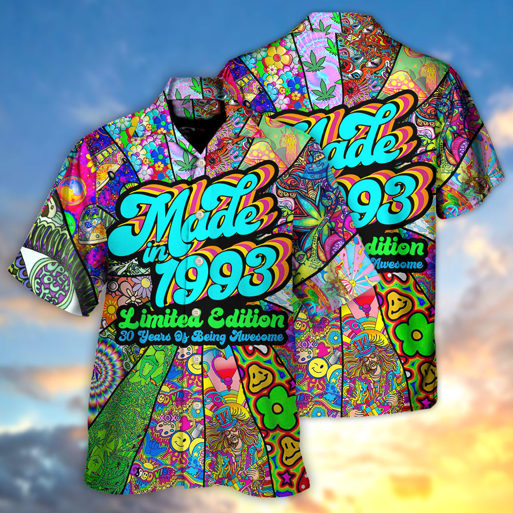 Made In 1993 Limited Edition Birthday – Hawaiian Shirt