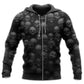 Skull Dark Quote Art - 3D Hoodie