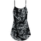 Skull Life And Death Quote – Women's Summer Sleeveless V-Neck Camisole Dress