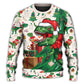 Christmas Dinosaurs Xmas Tree Merry Rexmas – Sweater - Ugly Christmas Sweater