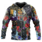 Black Cat Floral Fantasy Art – 3D Hoodie