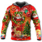 Santa Tree Lights Christmas - 3D Hoodie