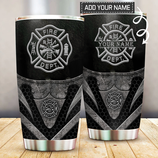 Firefighter 20 Oz Tumbler For Hot Cold Drinks