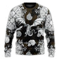 Flying Dragon Skull Gothic Art – Sweater - Ugly Christmas Sweater