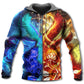 Phoenix Opposite Life Fantasy Art – 3D Hoodie