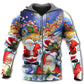 Funny Santa Holiday Art - 3D Hoodie