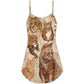 If You Dont Like Cats Quote – Women's Summer Sleeveless V-Neck Camisole Dress