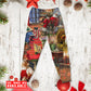 Christmas Santa Claus In Daily Life - Pajamas Long Sleeve - Owls Matrix LTD