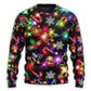 Christmas Tree Gifts Gingerbread Neon – Sweater - Ugly Christmas Sweater