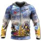 Santa Reindeer Snowman Family - 3D Hoodie