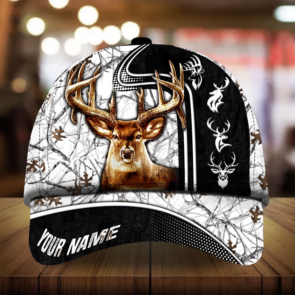 Beautiful Deer Hunting Version 2 Personalized – Classic Cap
