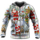 Santa Snowman Elf Happy Art - 3D Hoodie