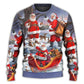 Christmas Funny Santa Happy Xmas Is Coming – Sweater - Ugly Christmas Sweater