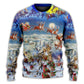 Christmas Be Santa Be Claus Quote – Sweater - Ugly Christmas Sweater