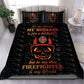 Firefighter Pride Bedding Cover For Firefighter Bedroom Decor