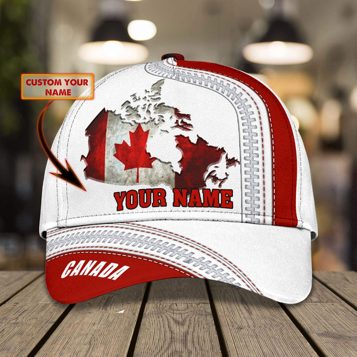 Canada Custom All Over Print – Classic Cap
