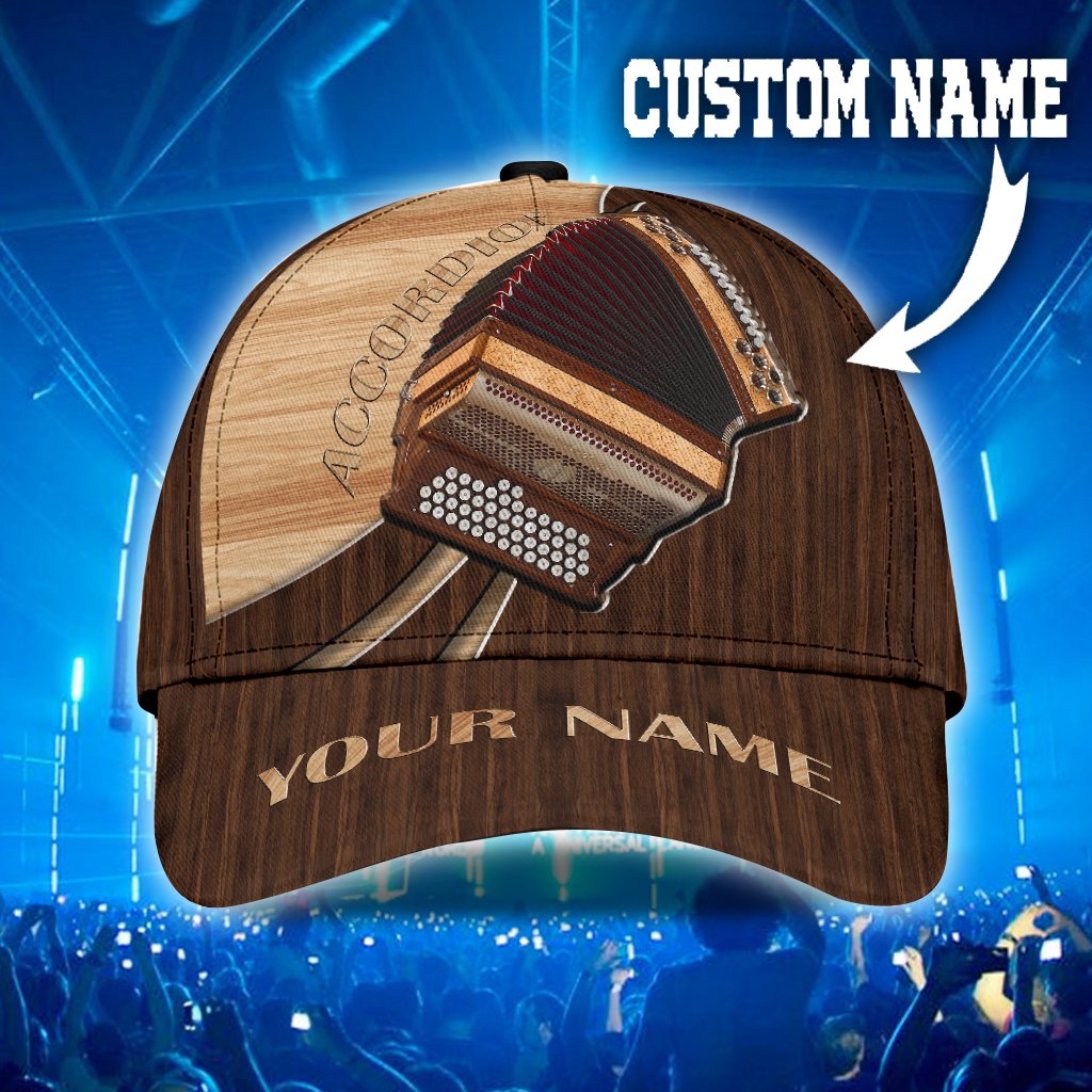 Personalized Accordion Music – Classic Cap