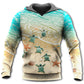 Turtle We Love The Ocean Art - 3D Hoodie