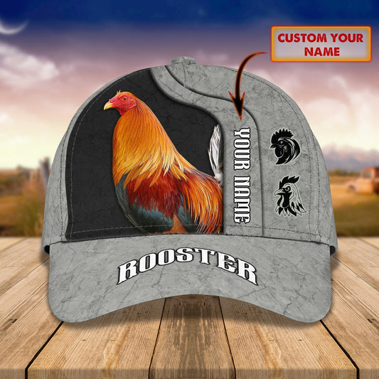 Personalized Rooster Farm Style 25062101 – Classic Cap