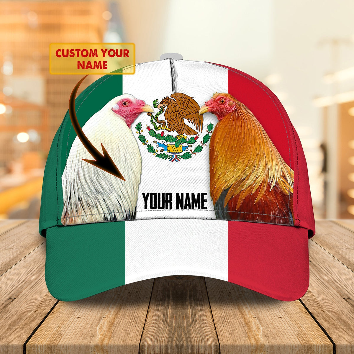 Personalized Rooster Farm Style 25062102 – Classic Cap