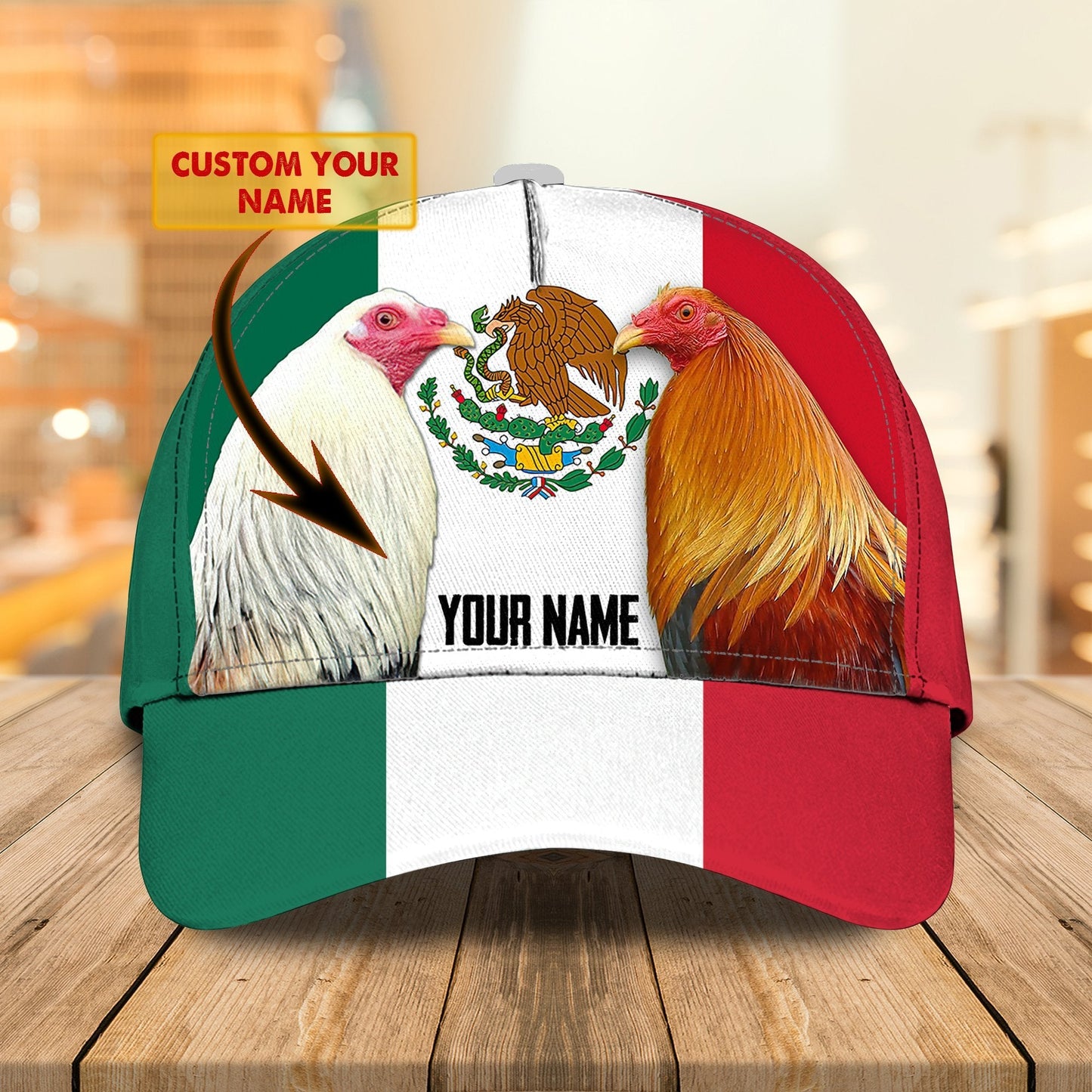 Personalized Rooster Farm Style 25062102 – Classic Cap