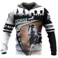 Horse Love Beautiful Horse Racing For Ray - 3D Hoodie