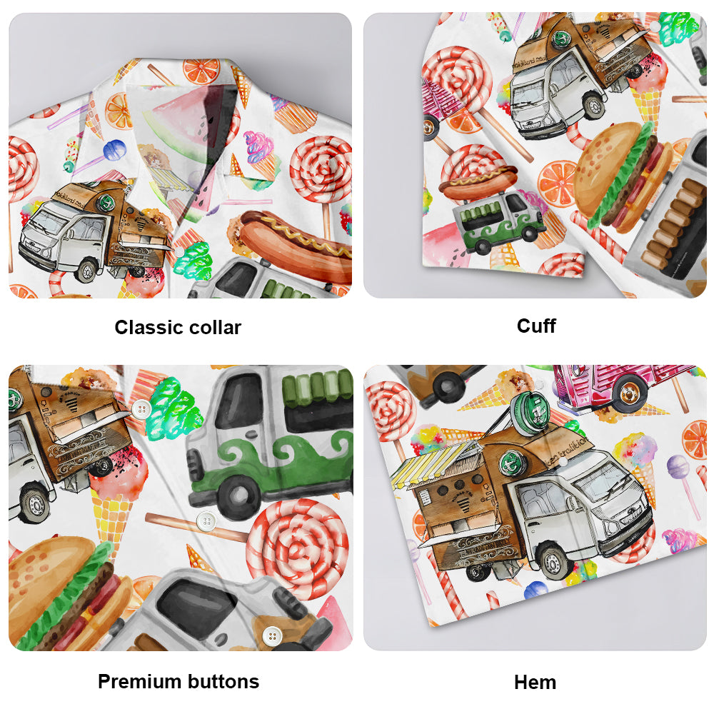 Food Truck Life Is Better – Hawaiian Shirt