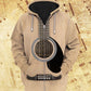 Guitar Always By My Side Quote – 3D Hoodie