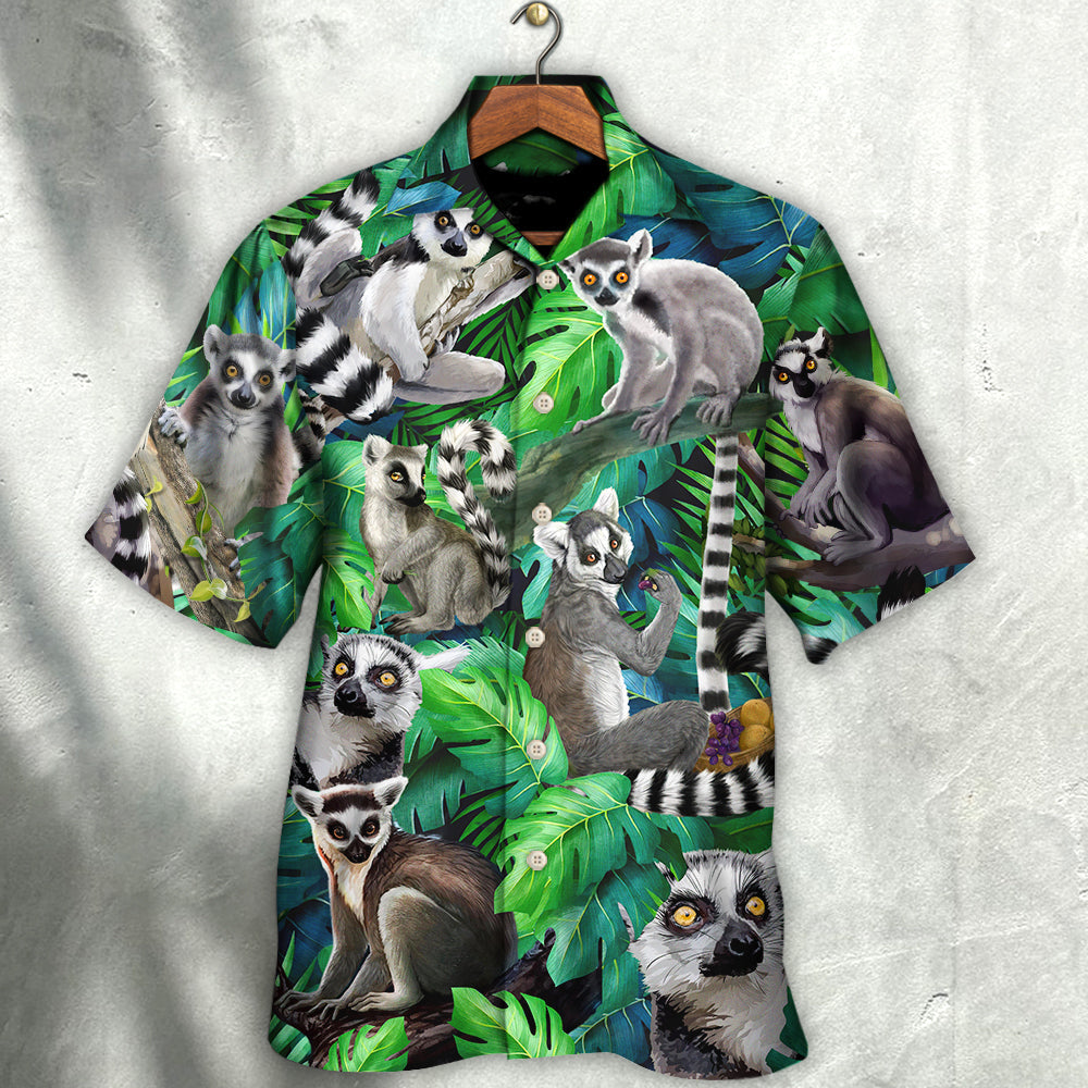 Lemur In The Jungle Limited Edition – Hawaiian Shirt
