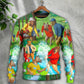 Golf Dog Lover Cool Art Style – Sweater - Ugly Christmas Sweater