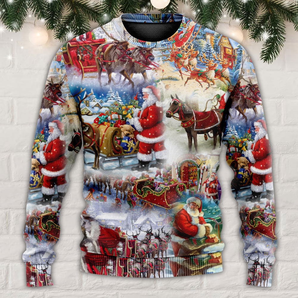 Believe In The Magic Of Christmas – Sweater - Ugly Christmas Sweater